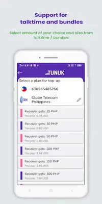 International Top up Worldwide android App screenshot 2